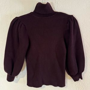 Zara Puff 3/4 Sleeve Sweater